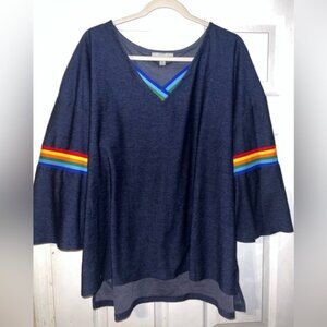 Luukse quarter sleeve woman shirt size 2X